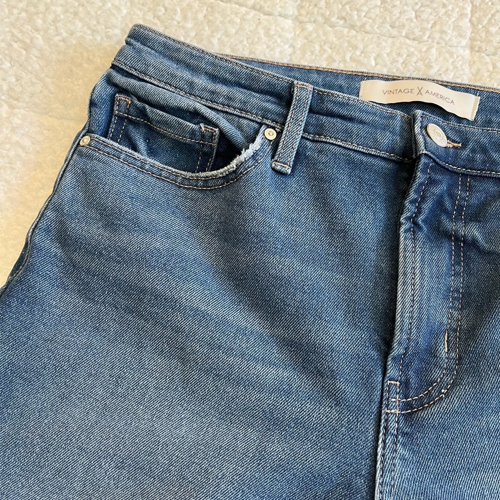 High Rise Straight Crop jeans - Picture 8 of 15
